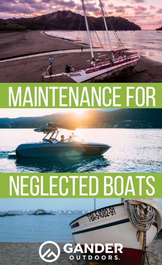 Maintenance for neglected boats