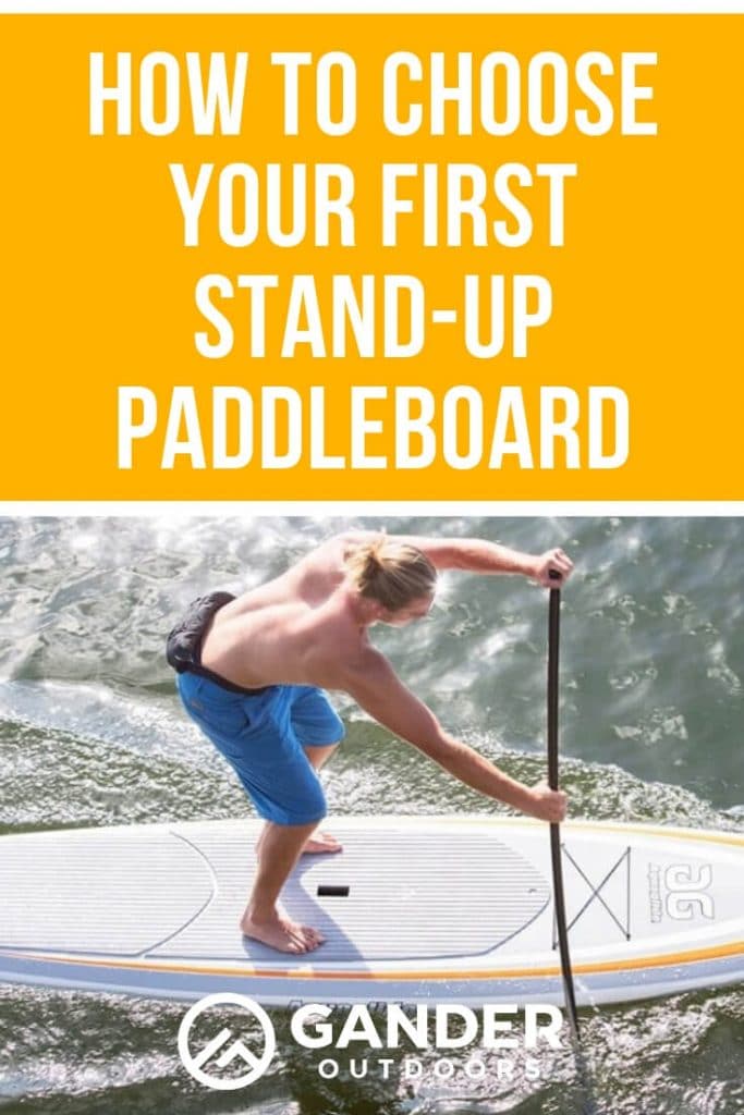 How to choose your first stand-up paddleboard