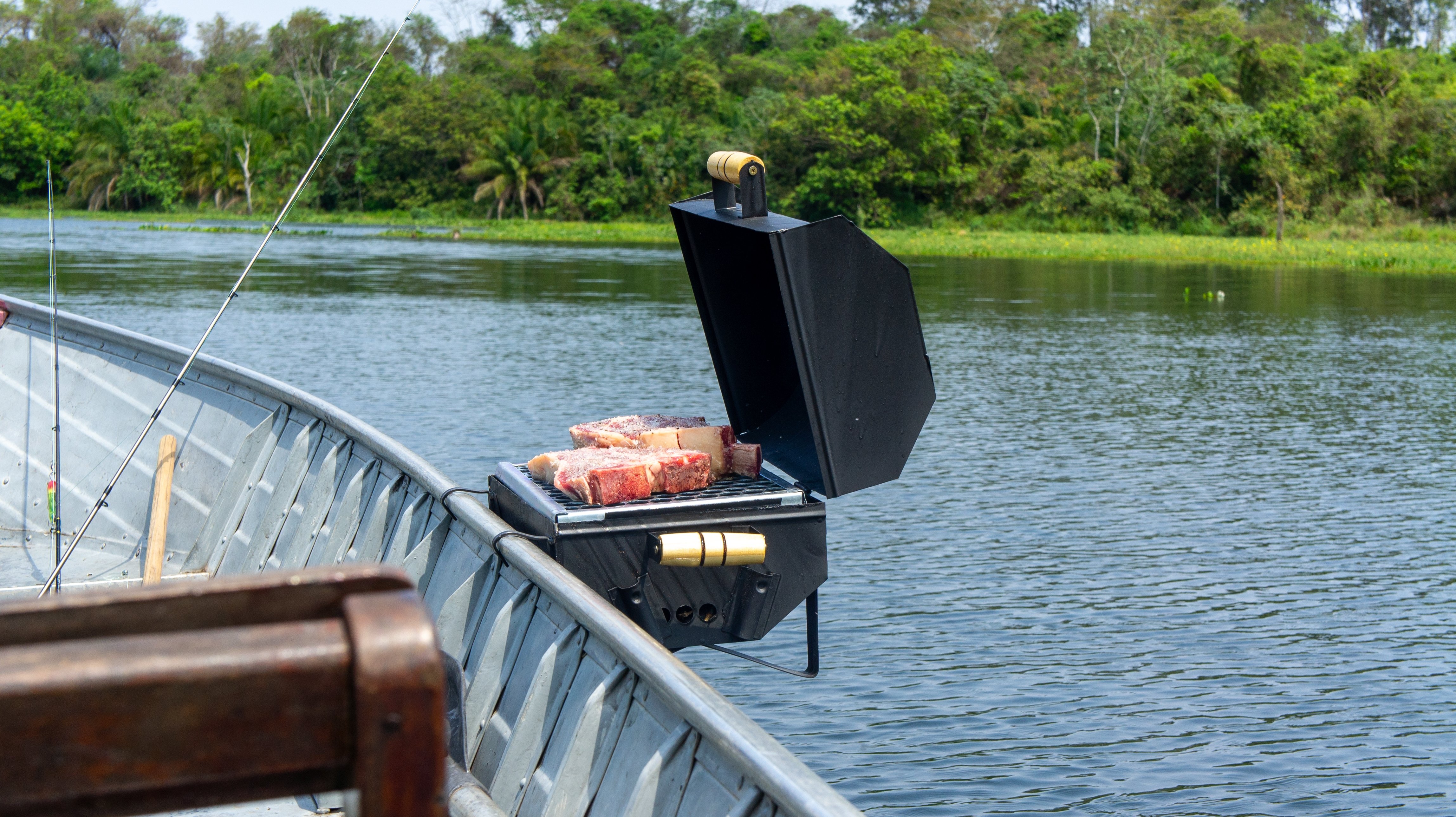 Marine Grill Mounted
