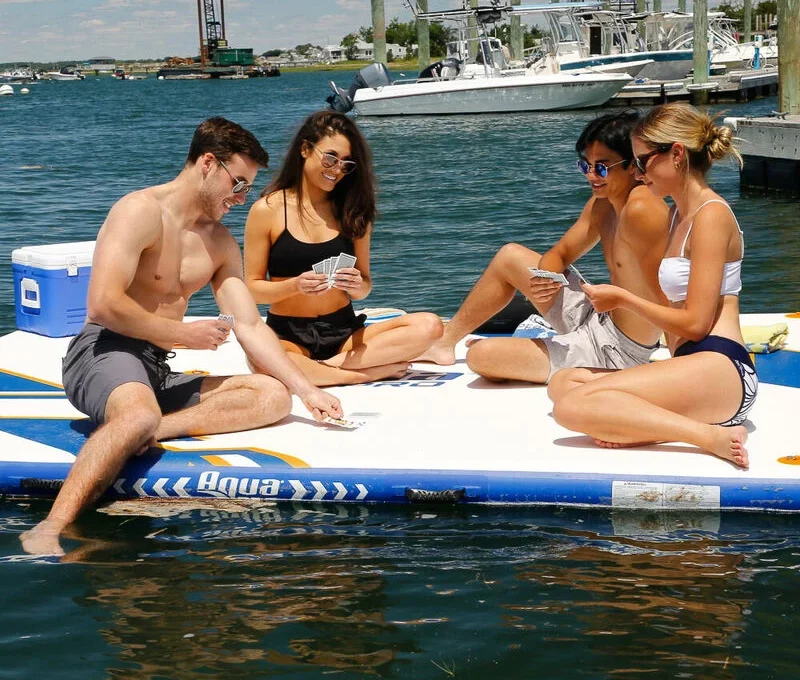 Aqua Pro 10' x 8' Inflatable Dock