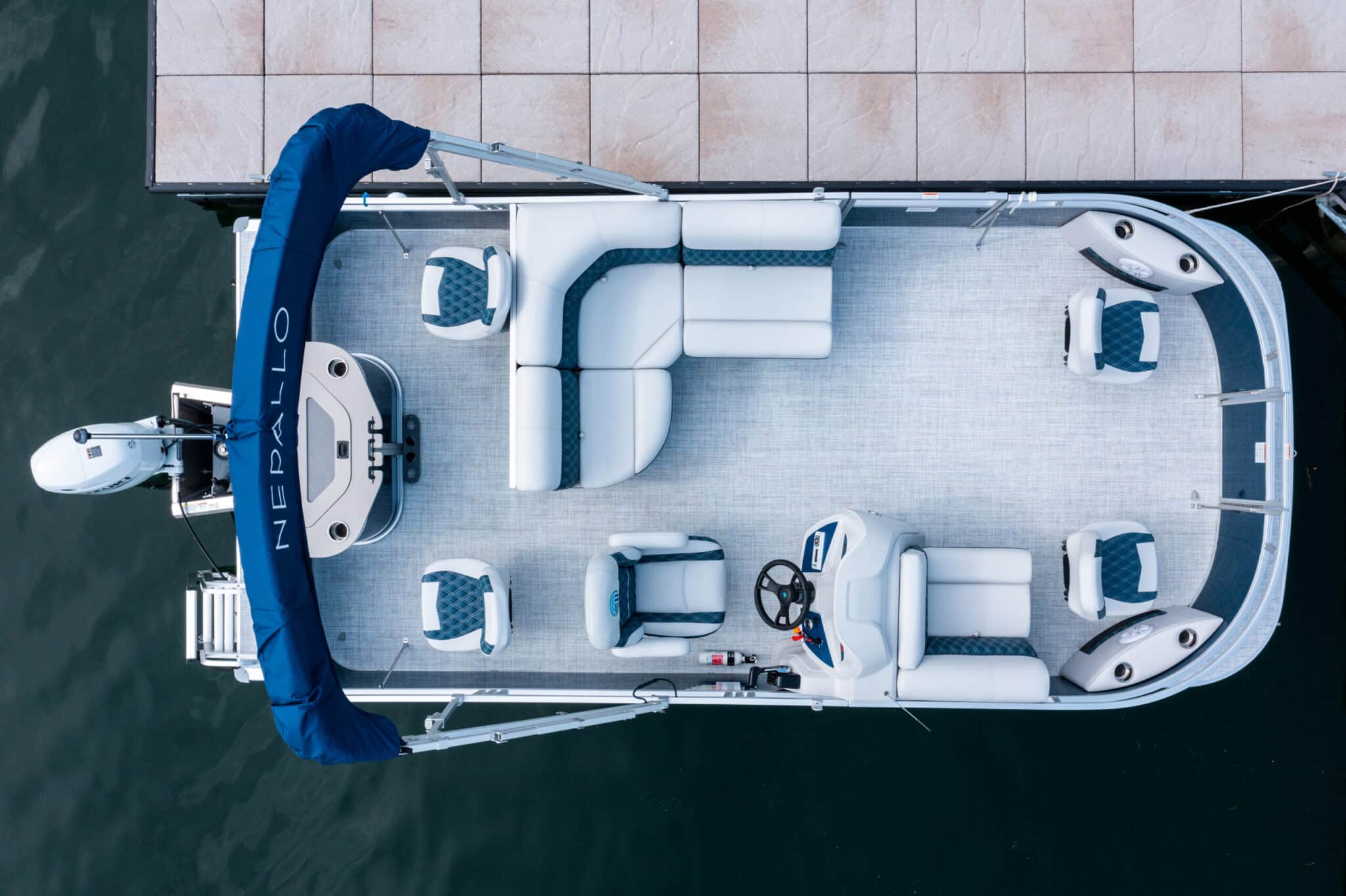 Napello pontoon boat seats